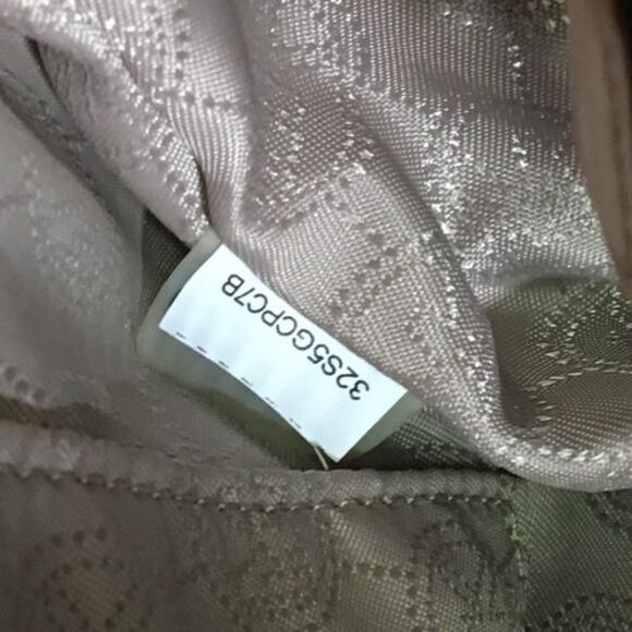 Michael Kors Cindy MK Signature Dome Crossbody Bag Brown Gold Logo 38H9CCPC3B - Picture 7 of 16